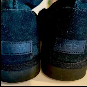 UGG Black Mid Calf Winter & Rain Boots